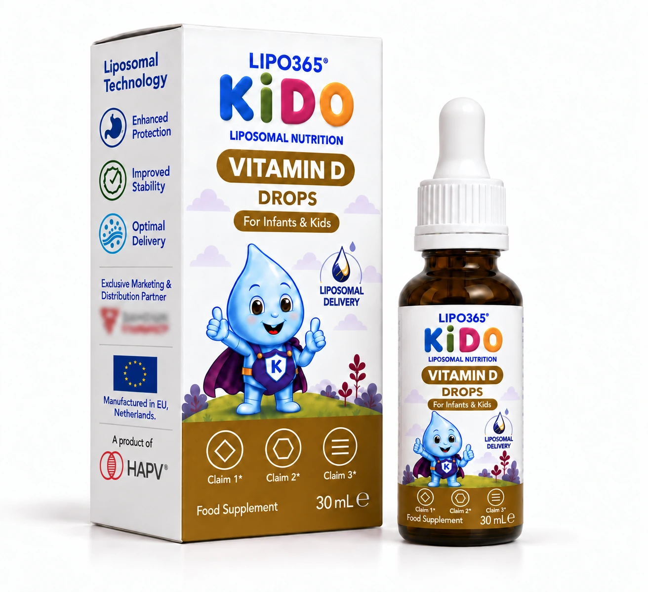 Vitamin D — Drops 30 mL